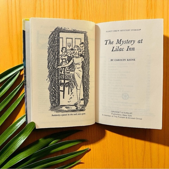 VINTAGE Nancy Drew Mystery Stories #4 – The Mystery at Lilac Inn - Picture 5 of 8
